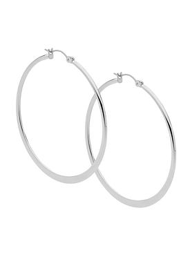 Large Hoop Earrings in Stainless Steel