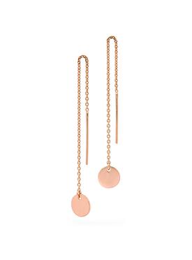 Mariana 14k Rose Gold Earrings in Plated Silver