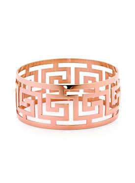 Cyprus Rose Gold Bangle in Stainless Steel