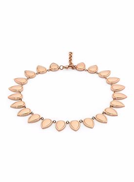 Liana Rose Gold Necklace in Stainless Steel
