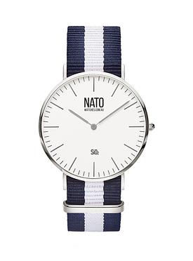 Nato Watch in Silver