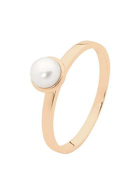 Pearl Stacking Ring in Rose Gold