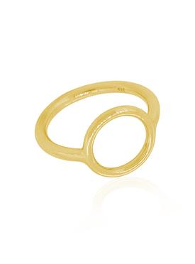 Hope Circle Ring in Gold