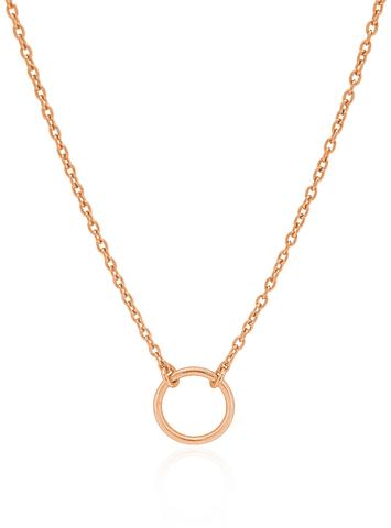 GIVA 925 Sterling Silver Rose Gold Circle Necklace | Valentines Gifts for  Girlfriend,Pendant to Gift Women & Girls | With Certificate of Authenticity  and 925 Stamp | 6 Months Warranty* : Amazon.in: Fashion
