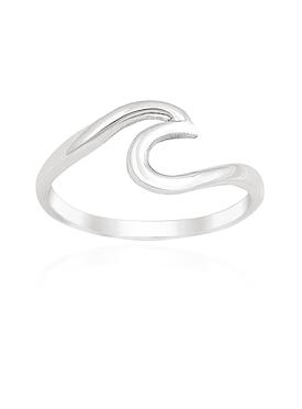 Mariana Wave Ring in Silver