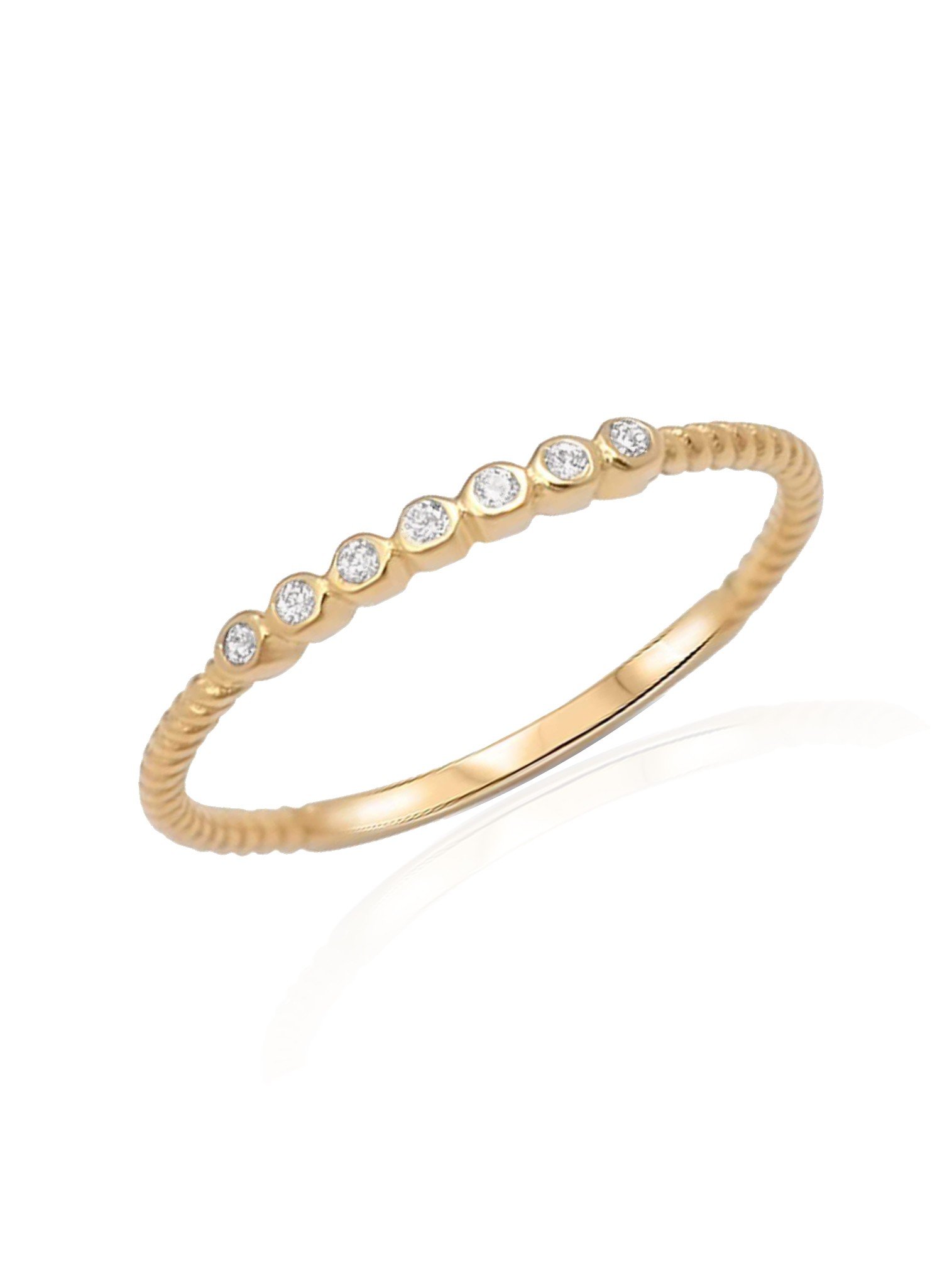 Selena Stacking Ring in Gold — Jewellery Co. Australia