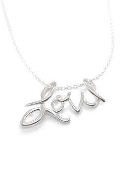 All you need is LOVE necklace in silver