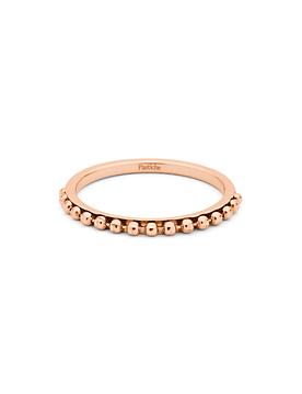 Pastiche Ball Stacking Ring in Rose Gold