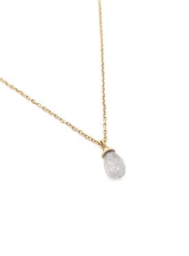 Bella Moonstone Necklace in Gold
