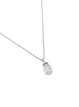 Bella Moonstone Necklace in Sterling Silver
