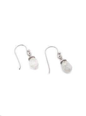 Bella Moonstone Earrings in Sterling Silver