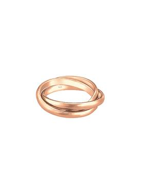 Willow Russian Past Present Future Ring in Rose