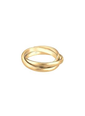 Willow Russian Past Present Future Ring in Gold